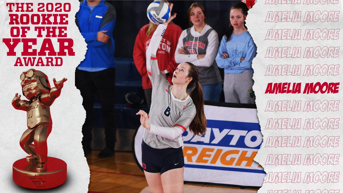 Dayton Flyers (@daytonflyers) on Twitter photo Congratulations to Alexis Goins from @daytonwsoccer and Amelia Moore from <a href="/DaytonVB/">Dayton Volleyball</a>
#RUDYSatHOME Congratulations to Alexis Goins from @daytonwsoccer and Amelia Moore from <a href="/DaytonVB/">Dayton Volleyball</a>
#RUDYSatHOME