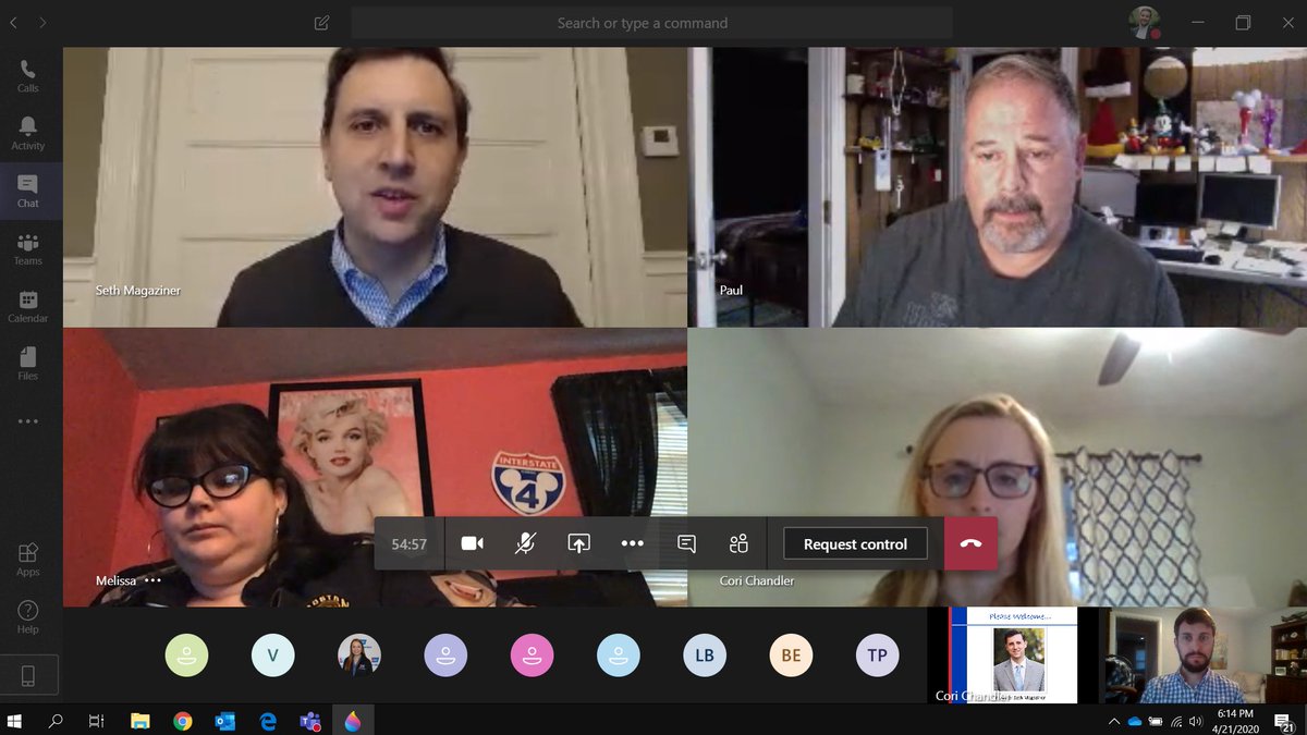 ACSCANRI's tweet photo. A behind the scenes peak into our volunteer meeting tonight! A huge thanks to Treasurer Magaziner for joining us! @RITreasury https://t.co/AoZxH9CEJX