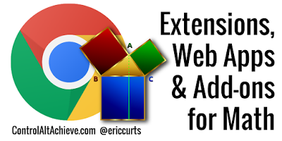 ericcurts's tweet photo. 20 Chrome Extensions, Web Apps, and Add-ons for Math https://t.co/yUhFsXjt9p
#ControlAltAchieve https://t.co/wExfeWpFnR