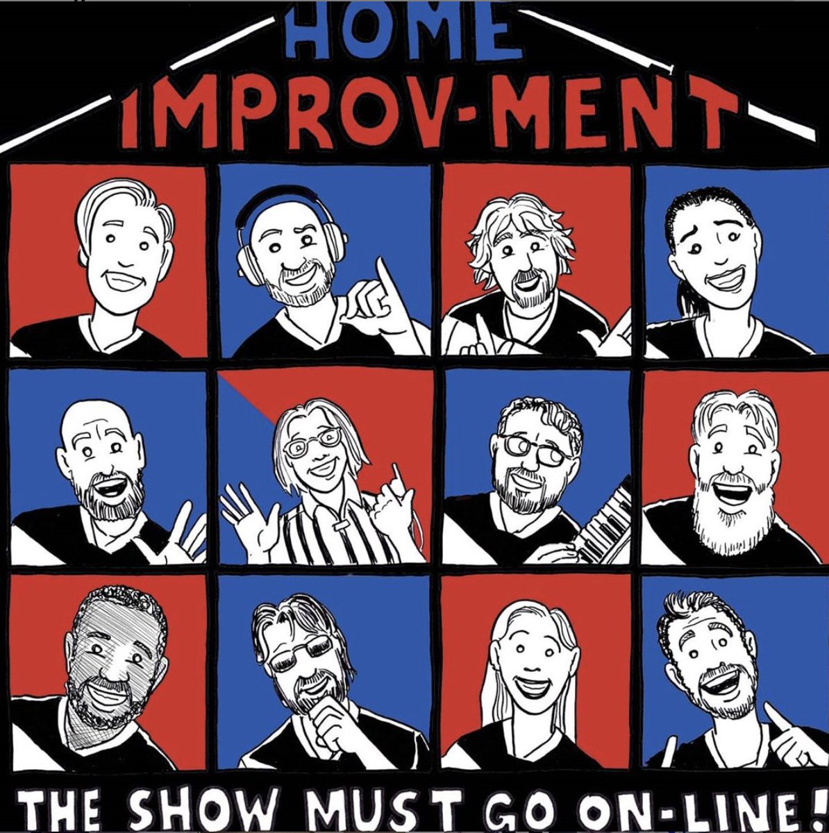 CSzWorldwide's tweet photo. We're drawn to this awesome artwork courtesy of John Cooper of @ComedySportz_UK ! What projects have you been mastering at home?! 

#CSzWorldwide #CSzWw #ComedySportz #CSz #CSzManchester #Funny #Fun #Improv #Weekend #Art #Quarantine #Illustration #HomeImprovement #Home #Art https://t.co/LmhA6bGIKs