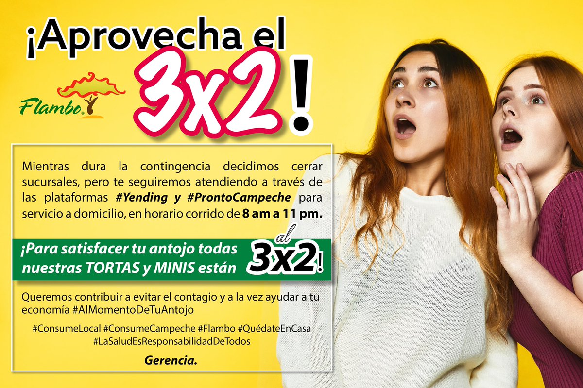 FlamboMX's tweet photo. Llama y lleva #Flambo

Para evitar contagios por #Covid, cerramos el servicio en barra y lo abrimos vía telefónica.

Llama al 9811441349, deja tu nombre, haz tu pedido y ven por él.

Además, pide en las plataformas #Yending y #Pronto
#AlMomentoDeTuAntojo

*Aplica con la promoción https://t.co/tEMT4OVHv4