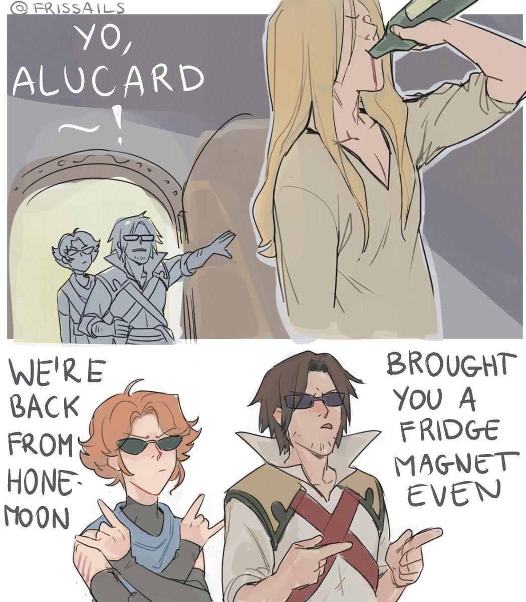 fris_fails's tweet photo. they better reunite in s4 because this was some bs, i need the golden trio of sypha, alucard and trevor to end up together again 
#Castlevania #CastlevaniaNetflix https://t.co/VpKJJXvb1f