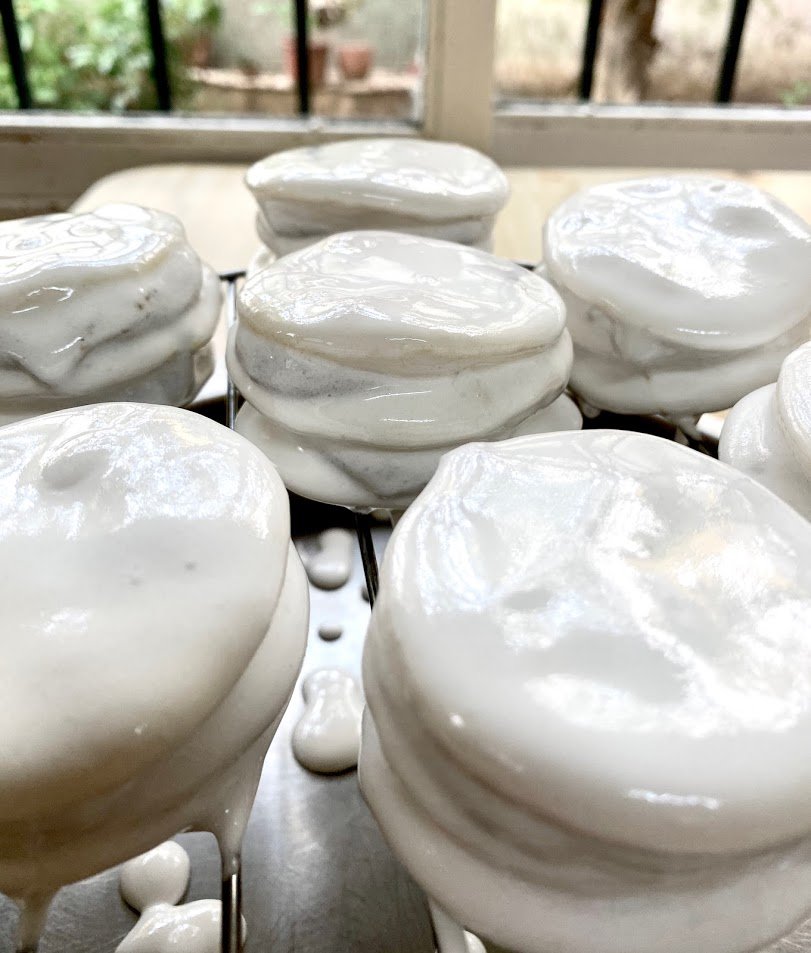 sanmaski1's tweet photo. Alfajores santafesinos. Hay que seguir mejorando algunos detalles. Un clásico de mi provincia. https://t.co/6sCzrwcBUQ