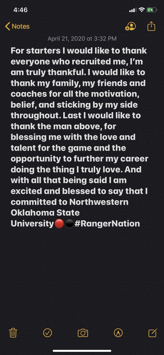 captcollins21's tweet photo. Committed🔴⚫️#AGTA @mattdwalter @Coach_Rieken https://t.co/dG4uhdSPWp