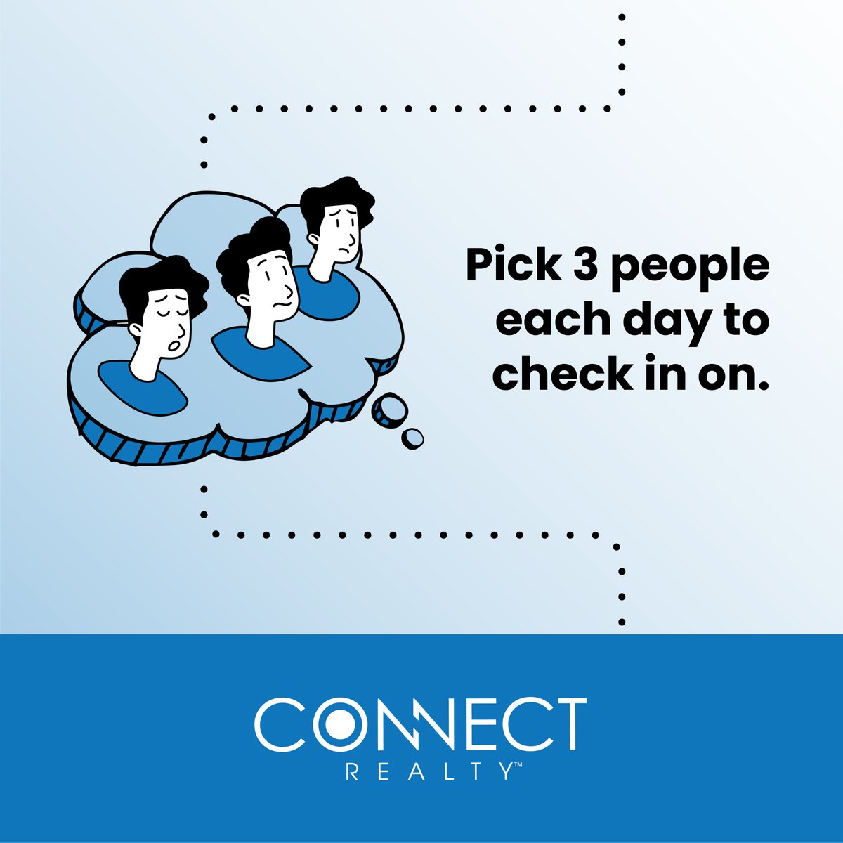 ConnectRealtyHQ's tweet photo. Even with #socialdistancing, you can still #stayconnected! 💙💚🤎 #realestate #realtor #ConnectRealty #staysafe #stayhome #stayhealthy #GetConnected #Covid19 #ConnectFam https://t.co/aBMcPiPVQJ