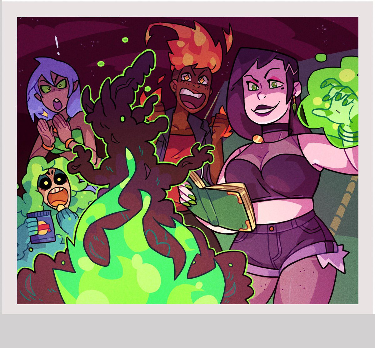 Monster Roadtrip is OUT! on X: SUMMER MAGIC 🔮 On #monstercamp you will  join Joy on her journey to finally take a break from saving the world. Will  she manage to just