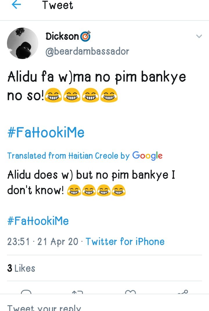 diffusion97's tweet photo. @beardambassador See the translation😂😂😂 https://t.co/XBGum2z1va