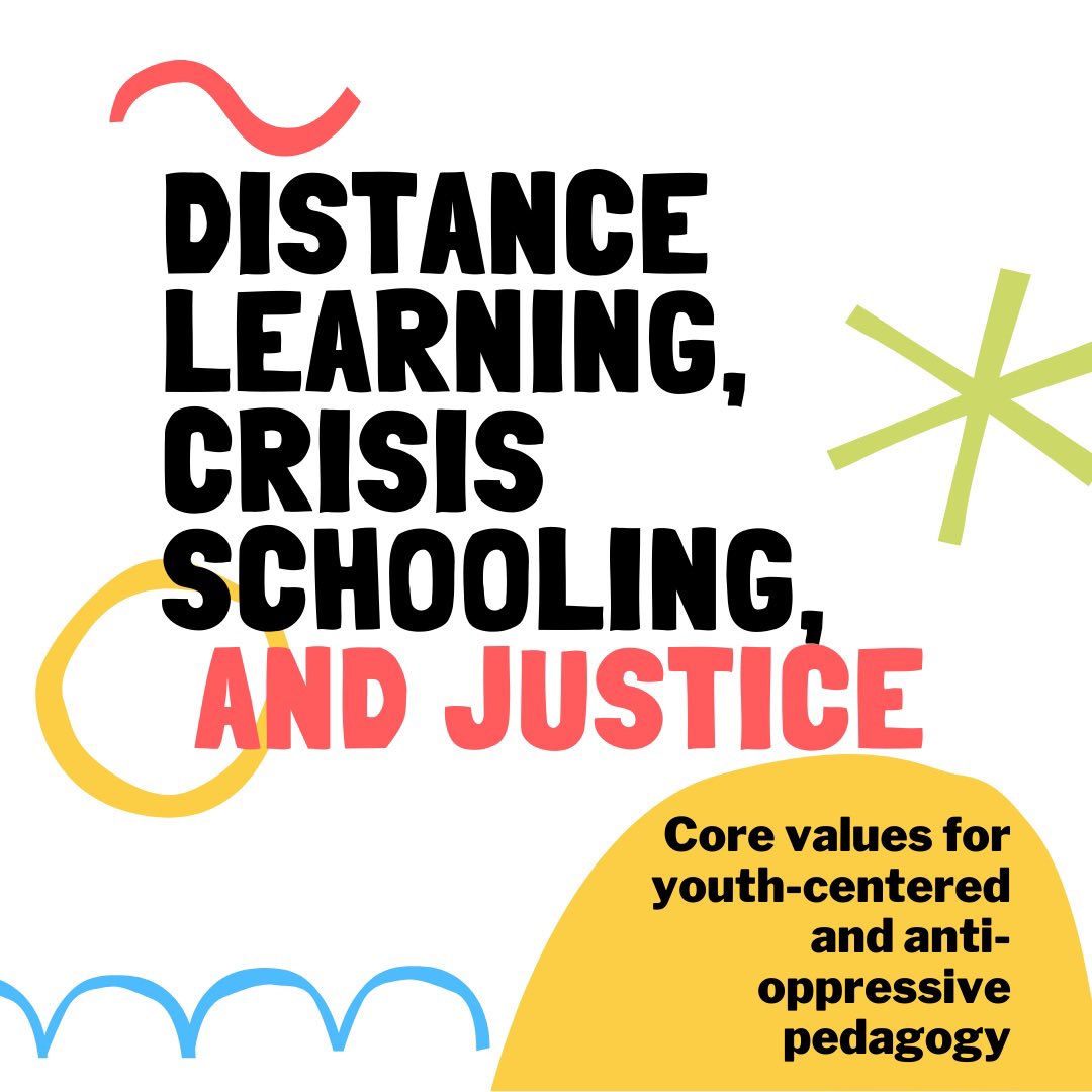I am lucky to be a part of a dope team of educators in my building working to make school better for all kids, and we made this resource to share with our colleagues when we began trying to navigate our right now. Huge thanks to  @SarahWiestEDU and others who led this with me!