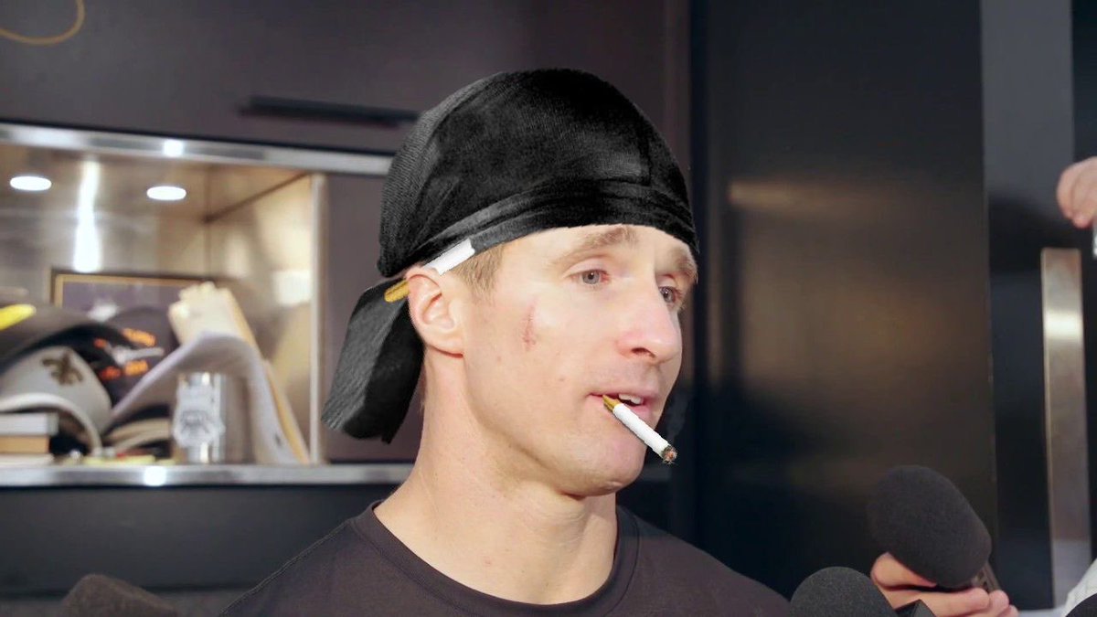 "Tom Brady, Slim Shady, or even Hades. Idgaf bout' no Buc. Saints still winning the NFC South"