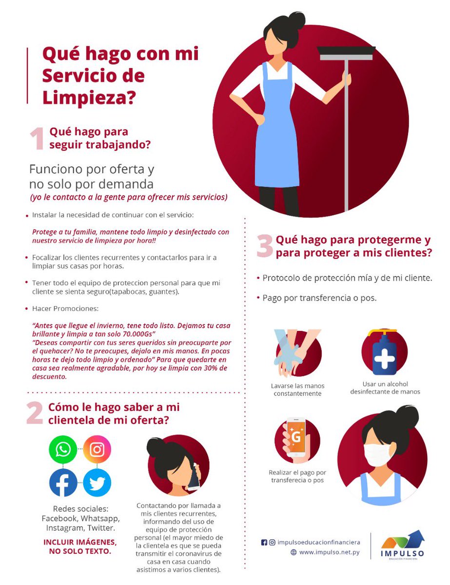 Desde IMPULSO con los tips de Educación Financiera para TODOS queremos brindar más ideas y tips para que sigan adelante 💪🇵🇾 #fuerzaparaguay
-
Compartí esta publicación a las personas que pienses que les puedan servir estos tips! 📲