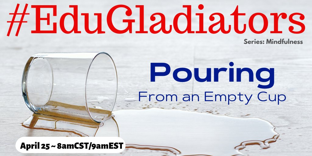 realtalkedu_'s tweet photo. 🥛SATURDAY we wrap our #EduGladiators series on #mindfulness #remotelearning focused on #selfcare.
#2PencilChat #CoreAdvocates #EdChat #NewselaChat #2ndaryELA #5thChat #BLinAction #champforkids #d123Learns #EBedchat #MSAAchat #MOTeacherChat https://t.co/nNYOvZ77CH
