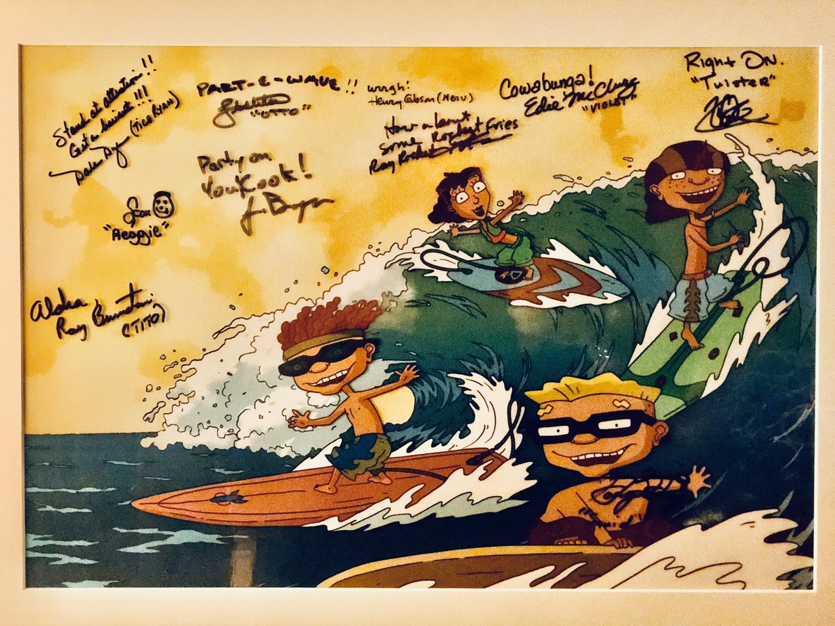 RocketPowerPage's tweet image. When @Themichaelbloom @EdumacationAndy, two of the writers of Rocket Power share some exclusive pre-production designs on twitter 😱🤙 #woogitywoogity