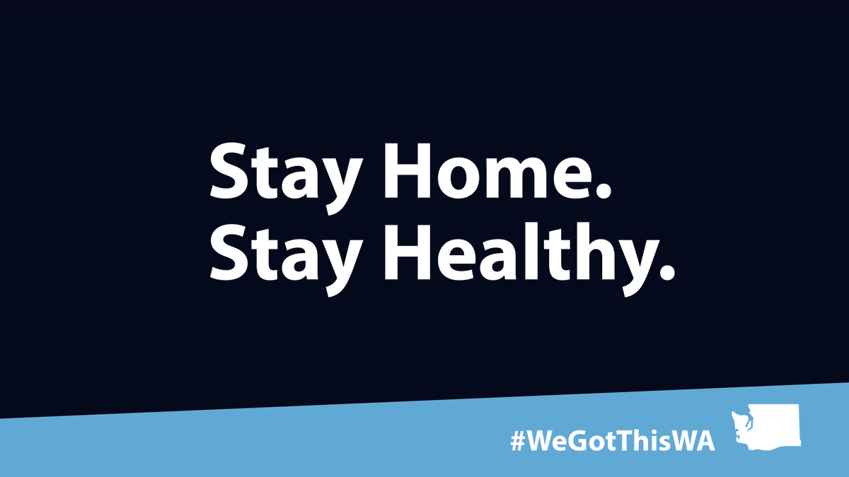 We continue to set the national standard in our coronavirus response. Though it comes with tremendous suffering, Washingtonians are doing truly amazing things on the path to recovery.Stay Home. Stay Healthy. And we’ll talk again soon.  #WeGotThisWA 8/8