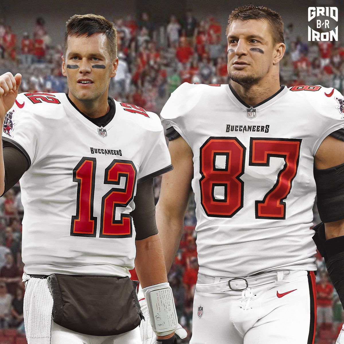 Bleacher Report on X: 'Brady and Gronk reunited in Tampa Bay