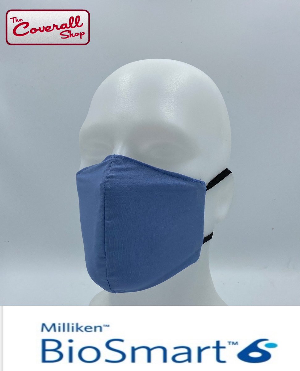We are manufacturing face masks here in our Red Deer facilities.  These masks are 2 layers of Milliken BioSmart Antimicrobial fabric, which will help keep you safer as we persevere through this pandemic.  Stay safe and please email inquiries to info@thecoverallshop.ca #masks