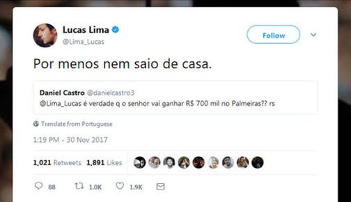 sat4n4ries's tweet photo. o dia q marcaram o lucas no twitter achando q era o lucas lima do palmeiras https://t.co/ffTOgxJtbY
