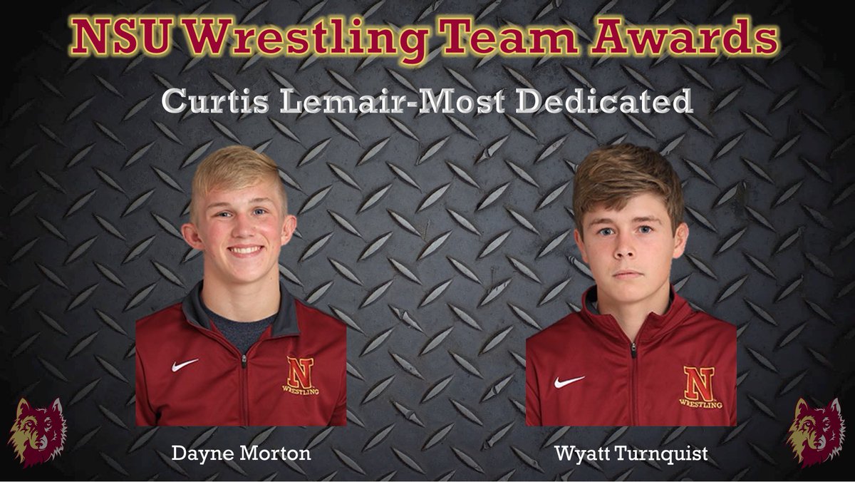 nsuwolves_wr's tweet photo. (3/3)...his passion and commitment to the sport of wrestling and his teammates on the Northern State Wrestling Team was unquestionable. Love the Fight! #CL4L https://t.co/eKGotjqfOZ