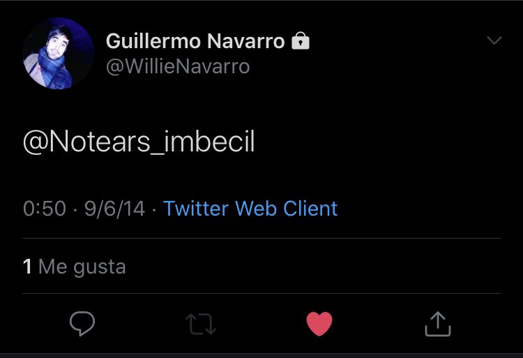 Notears_'s tweet image. (Tweet atemporal)