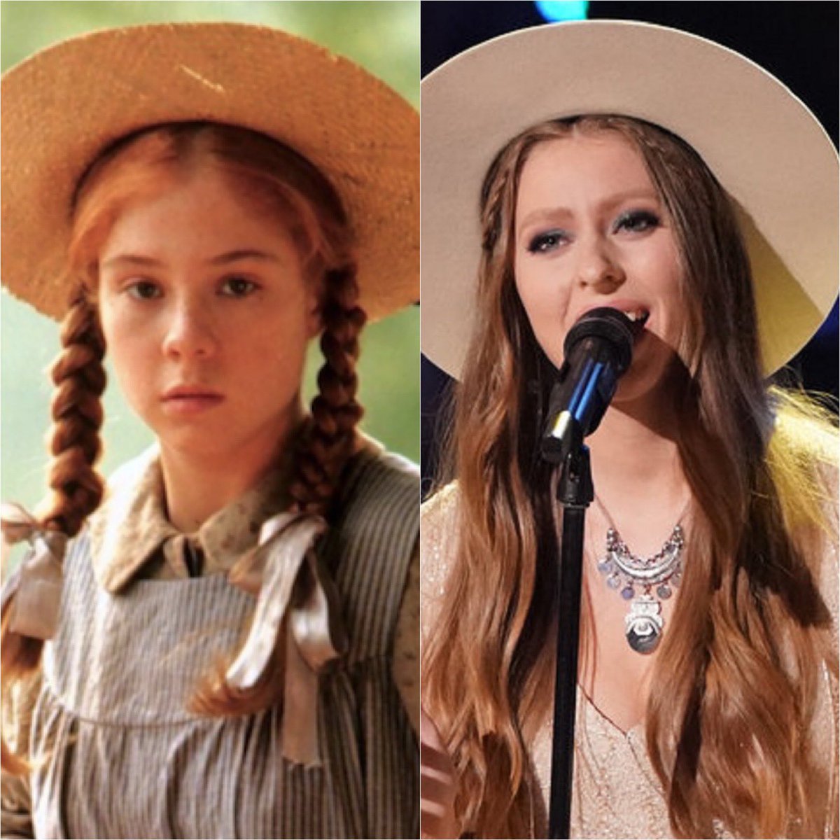 HairHolly's tweet photo. Getting caught up on @NBCTheVoice 
and I'm rooting for Zan of Green Gables after her performance of "The Story" by @brandicarlile 😍 🎶 @johnlegend @zanfiskum https://t.co/aCKzno4jju