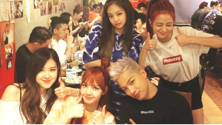BLACKPINK WITH BIGBANG-BLACKPINK is the one who open taeyang's white night concert at japan-sr supporting the pinks-Daesung With BLACKPINK's heart