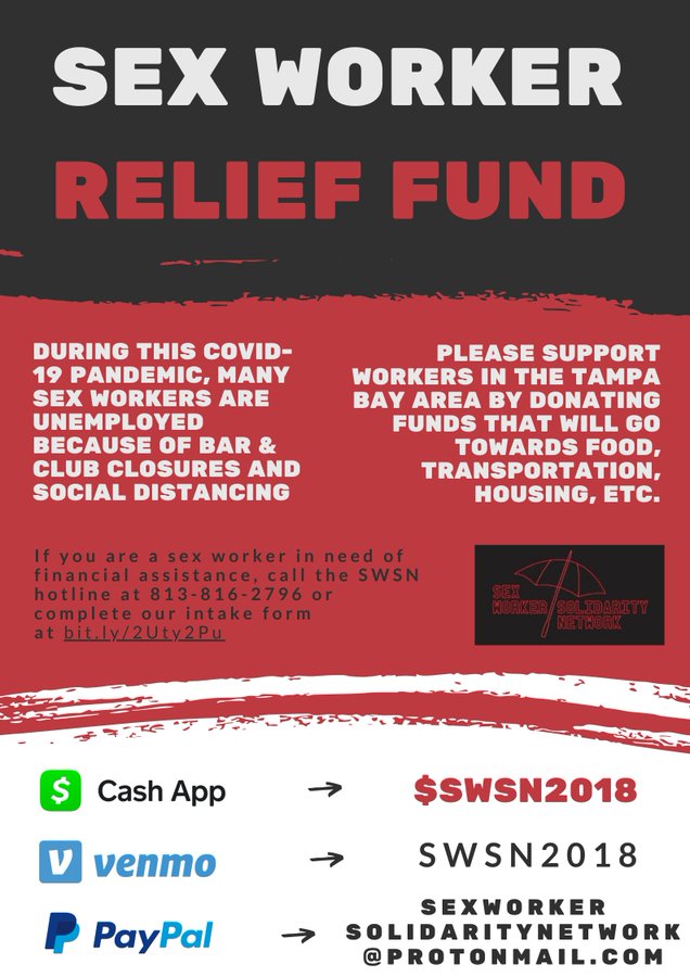 Not sure I've put up the info for  @SWSolidarity 's Tampa fund on the main thread before. Info on both donating and applying in the pic: