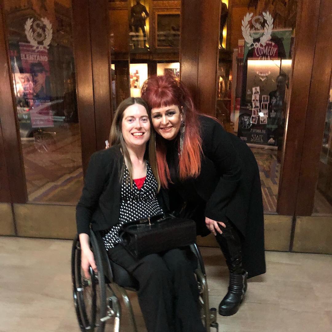 StaceyCopas's tweet photo. #womencrushwednesday 
So much love for the amazing @dallasfrasca 
Posted @withregram • @staceycopas Fabulous catching up with my favourite rock chick and all round amazing human @dallasfrasca 📸 @jemmapigott #mutualadmirationsociety #rockchicks #wholelottalove #dallasfrasca https://t.co/Hc4ahxR2hU
