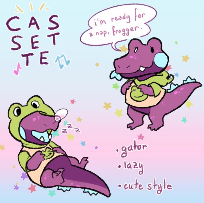 heres my villager from that meme!! i really like them... they are notorious for taking sunshine naps with their frog hood up all around town 