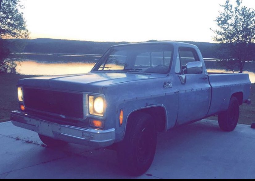 OutdoorDraper's tweet photo. @GrangerSmith @Bullshipley @ButchSteeler @EarlDibblesJr My 1973 C20 @ButchSteeler  @Bullshipley @GrangerSmith https://t.co/KRfTd62QOp