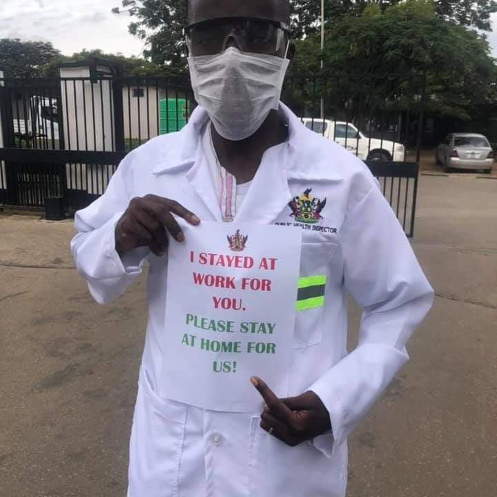 ZMEnvironHealth's tweet photo. Mr. Edgar Mulwanda, Director Public Health at Lusaka City Council has a message for all of us. #Zambia https://t.co/ROqTcGwCnt