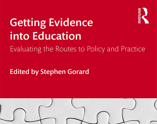 mark_rickinson's tweet image. Great to hear that our chapter on 'Towards a better understanding of quality of evidence use' (with @ollie_lovell &amp;amp; @Sharples_J) is now out in @SGorard's new book 'Getting Evidence into Education'
#UsingEvidenceBetter @MonashQProject 

routledge.com/Getting-Eviden…