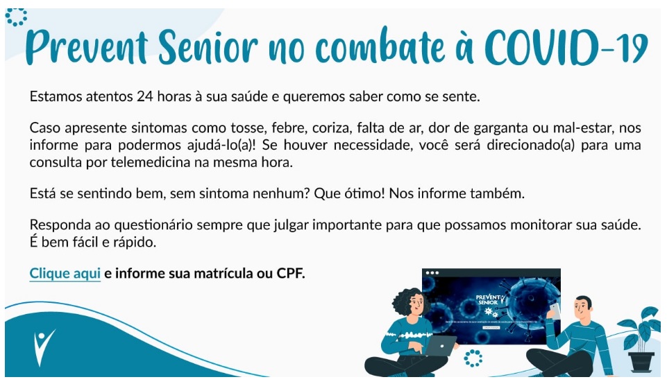 1) Entre 26/03/20 e 04/04/20, a Prevent Senior realizou um estudo com 636 pacientes com suspeita clínica de COVID-19. Destes, 412 aceitaram um termo de consentimento e foram tratados com Hidroxicloroquina (HCQ) + Azitromicina. Os 224 que recusaram o tto formaram o grupo controle.