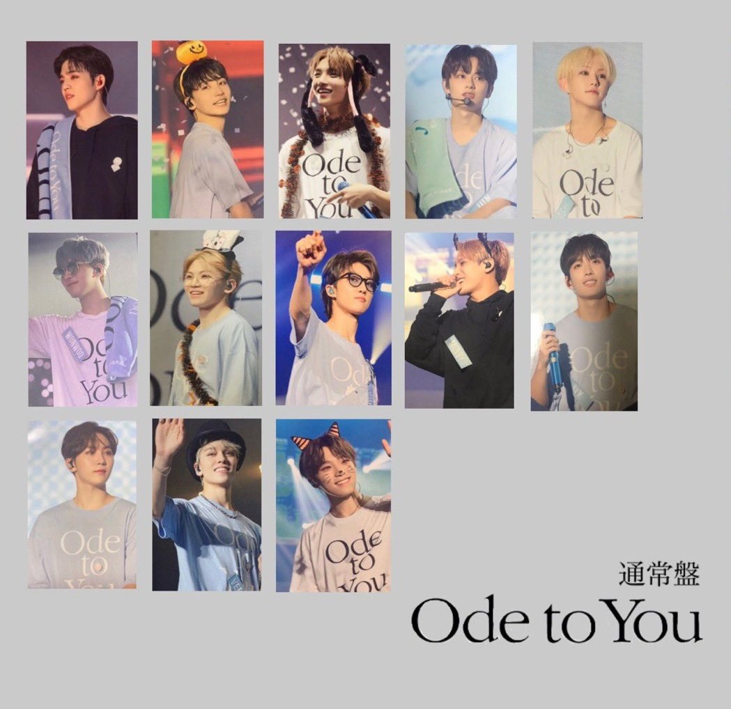 SEVENTEEN Ode to You Blu-ray トレカ付