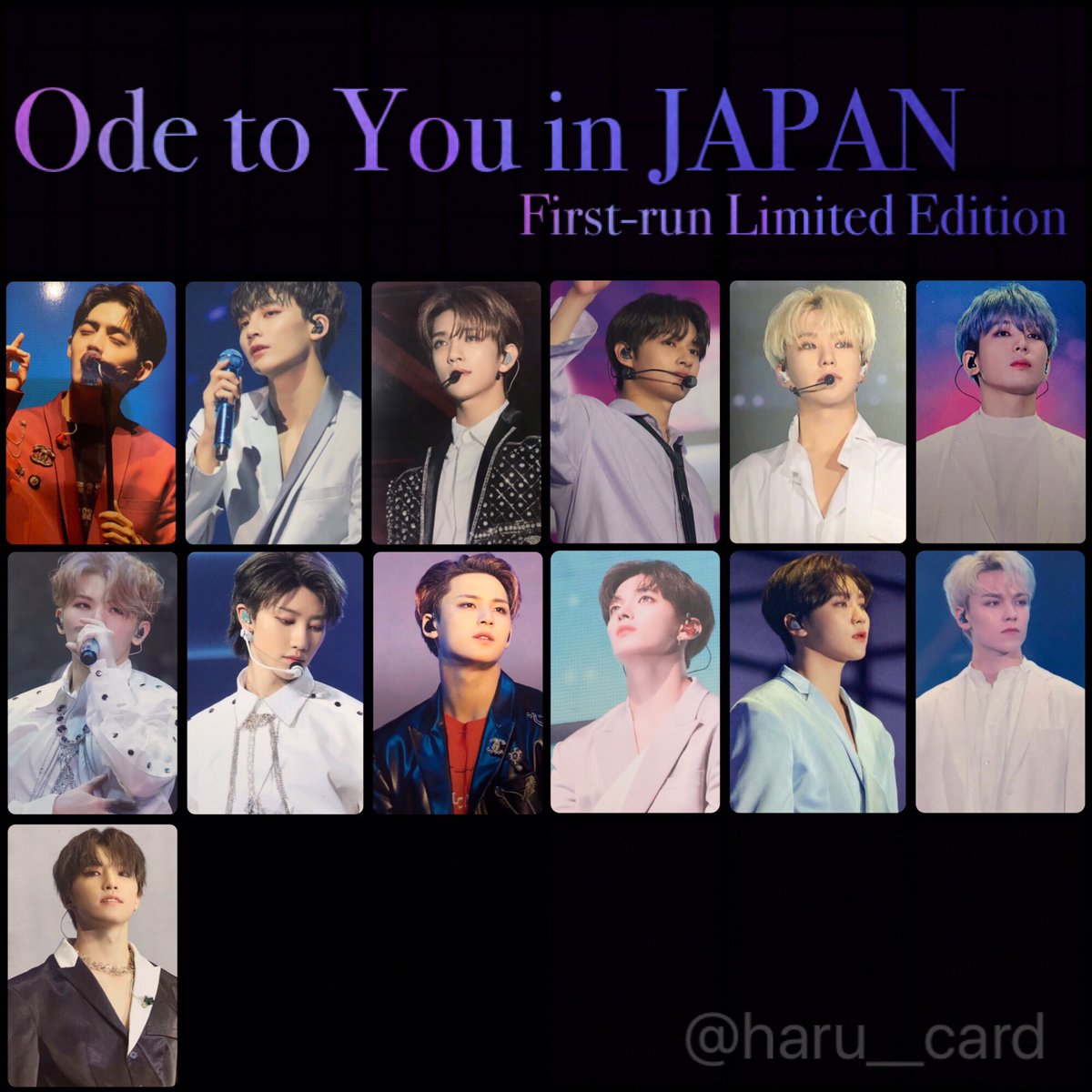 SEVENTEEN セブチ ジョンハン ode to you DVD | hartwellspremium.com