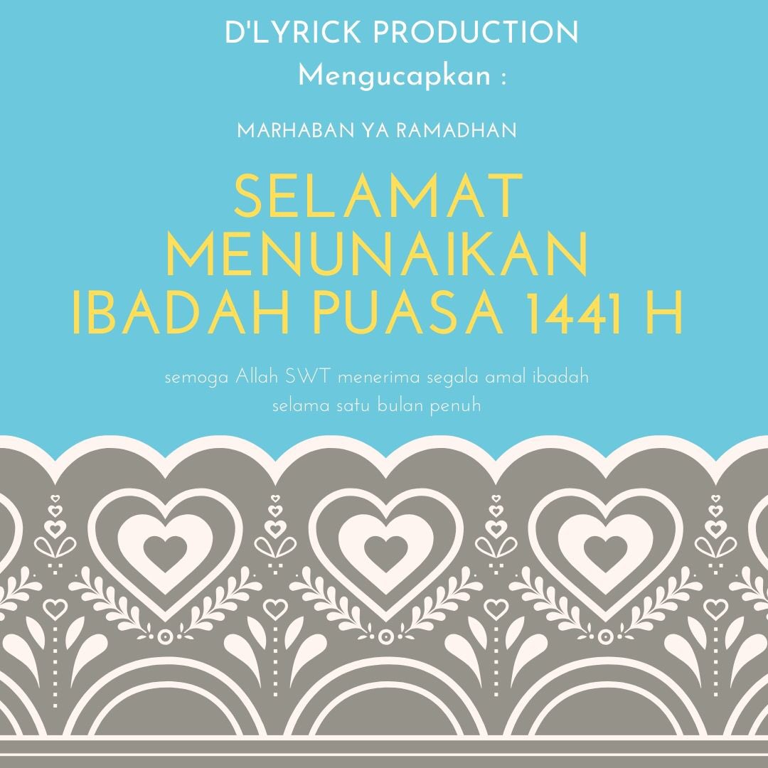 TangselJazz's tweet photo. Selamat berpuasa guyssss....jgn lupa tetap jaga jarak dan jangan mudik dulu yaa... https://t.co/6oisKuUPYB