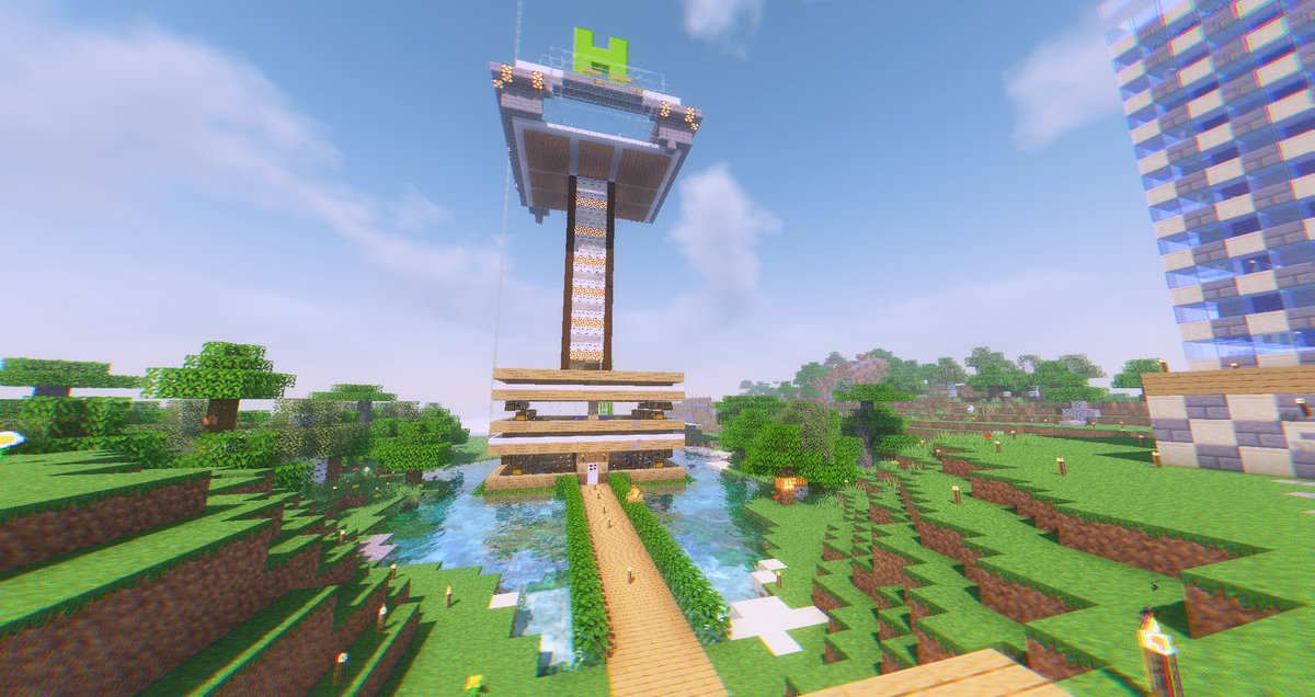 Hannersan's tweet photo. Seguimos con los proyectos de Survival 1.15.2 
Si quieres saber más, sígueme en mi canal de Yt!!!
Link en mi inicio.
#minecraft #survival #minecraftsurvival #netherhub #spawnchunks #TomaAwA 
#streamer #youtuber #twitch https://t.co/VousiIDU1q