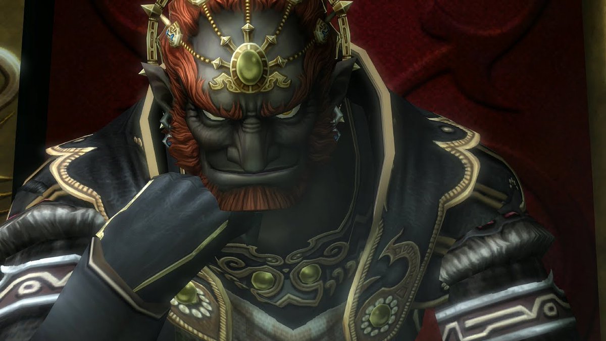 First, let's review Ganon's design. Now, I don't think it's too far of a stretch to say that twilight princess is going for a "Dark-skinned = bad" thing here which in itself has a racist feel to it. Not only this but he has a resemblance to goblins.