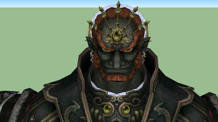 First, let's review Ganon's design. Now, I don't think it's too far of a stretch to say that twilight princess is going for a "Dark-skinned = bad" thing here which in itself has a racist feel to it. Not only this but he has a resemblance to goblins.