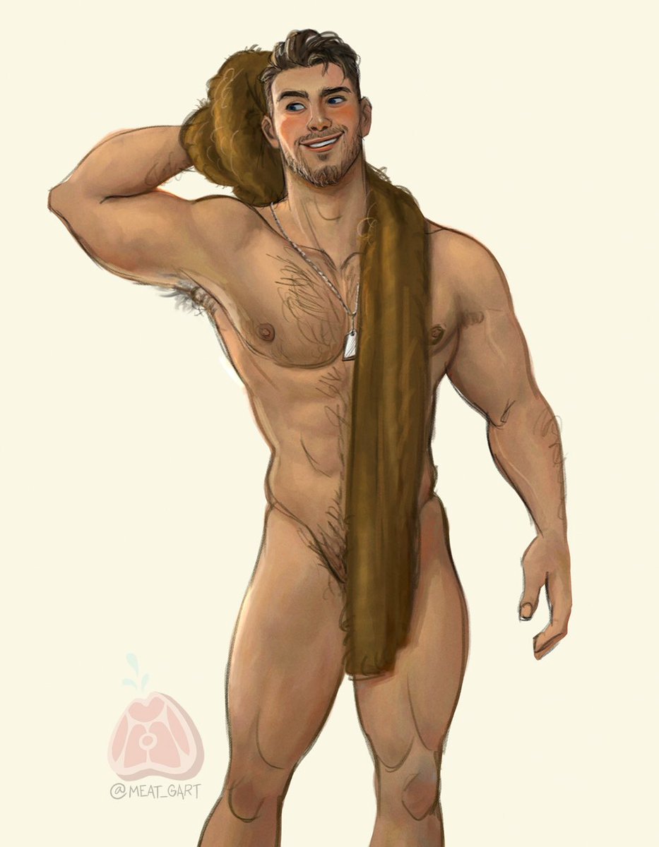 Quarantine day 30, missing those hunks in towel at the gym 😛
#hunks #muscle #gym #gayart
