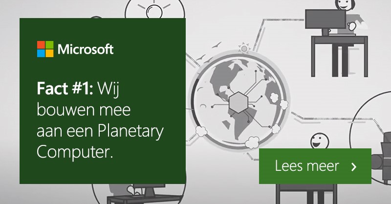 microsoftnl's tweet image. Vandaag staan we stil bij #EarthDay2020. (1/4) Wist je bijvoorbeeld dat wij meebouwen aan een #PlanetaryComputer? Daarmee helpen we wetenschappers de natuurlijke hulpbronnen van de planeet te controleren, in kaart te brengen en te onderhouden. Lees meer: msft.it/6010T5AVG