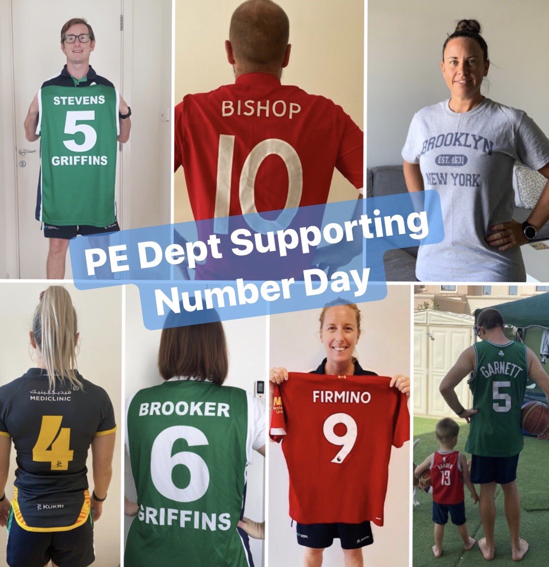 gisphysed's tweet image. The PE team supporting daily well-being challenges. @GreenfieldIntS @MrJamiePlunkett @mbishopmr #behappybeGIS #wellbeing