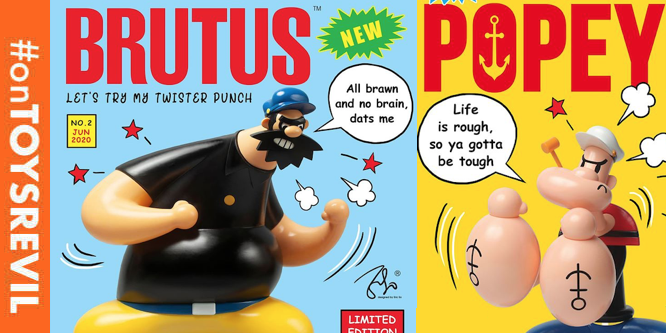 toysrevil's tweet photo. #toynews #onTOYSREVIL: https://t.co/3stV1fIxsP
#POPEYE better watch out, for the BRUTUS Collectible by #EricSo for #ZCWO has been revealed! https://t.co/X41GzeFyaD