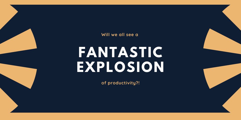 3rdsectorcoach's tweet photo. In my coaching sessions, a lot of managers complain that they struggle to get things done at work and they are much more productive when they can work from home. So maybe we will experience a fantastic explosion of productivity! https://t.co/rRhgPK2JW1 https://t.co/CQRCDr9G4q