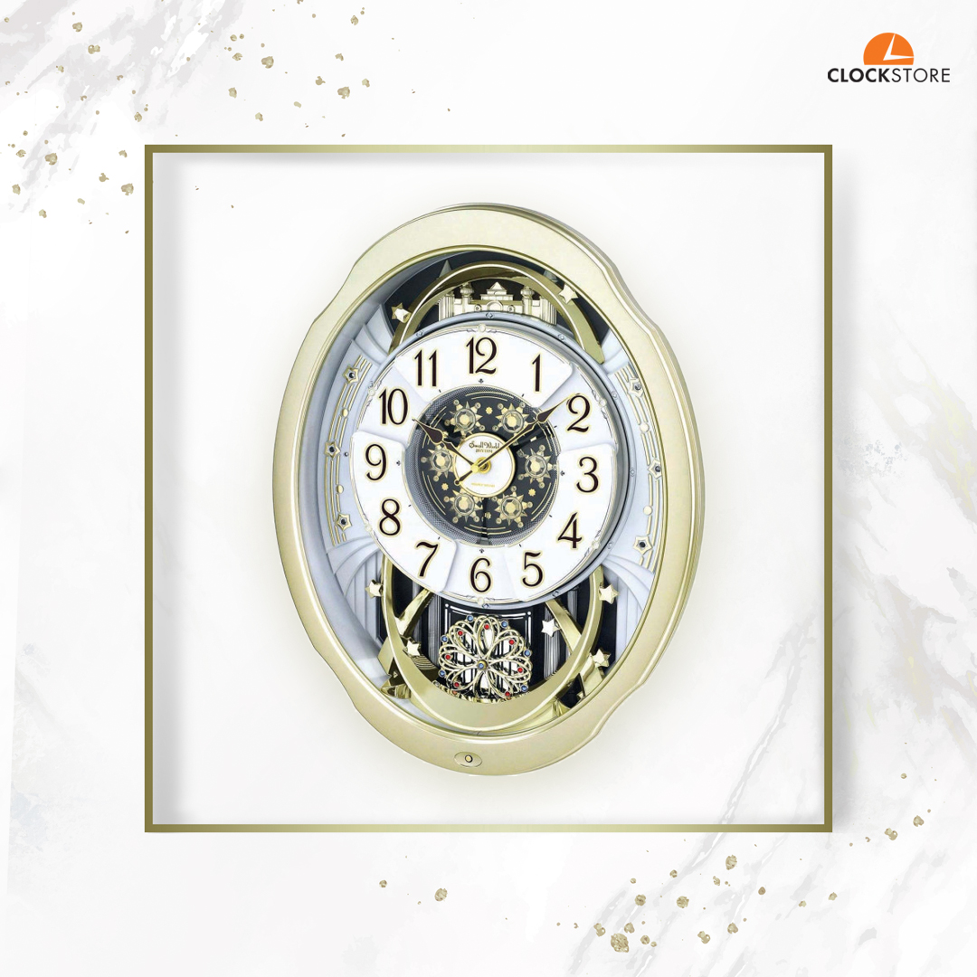 ClockestoreAus's tweet photo. Get a rhythm magic motion clock with amazing features like hourly melody, automatic melody silencer, monitor switch, rotating pendulum and with 24 melodies &amp; 6 X-mas songs
#Clocks #RhythmClocks #SilentClocks  #ChimingClocks #ClocksforHome #AustraliaClocks #Clockestore  #Homedecor https://t.co/TnOkHKvrdv