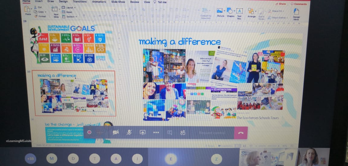EmiratesLitFest's tweet photo. In honour of Earth Day, creators of Eco-Heroes (
@realcolettebarr and Leona Collins) are doing a virtual author visit at @PristineSchool! They spoke about Sustainable Development Goals and how children and families can make a difference! @Saveourworld_me 🌿 https://t.co/GbVV8QzmMt
