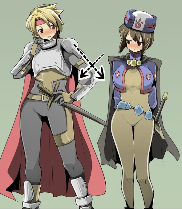 センシティブ剣士コンビ #調整再掲 #テイルズ 