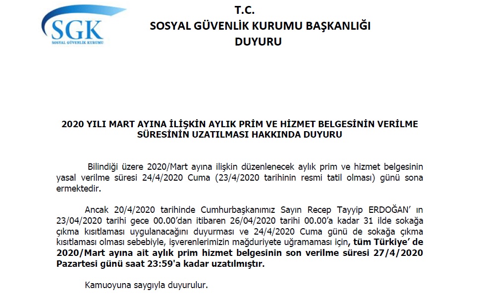 sgkcomtr's tweet photo. 2020 Yılı Mart ayına ait APHB verilme sürelerinin uzatılmasına ilişkin duyuru yayımlanmıştır.
#APHB #SGK #MUHSGK #Muhtasarveprimhizmetbeyannamesi #sgkkurumsal https://t.co/LBMiVG30ZE