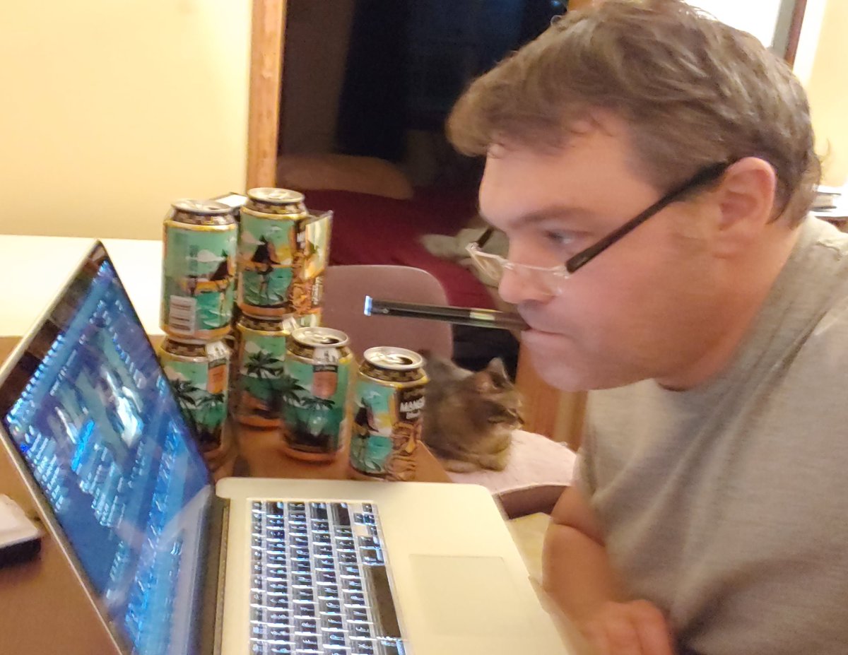 MattBluhm's tweet photo. Working from home https://t.co/t4lhMk8wSW
