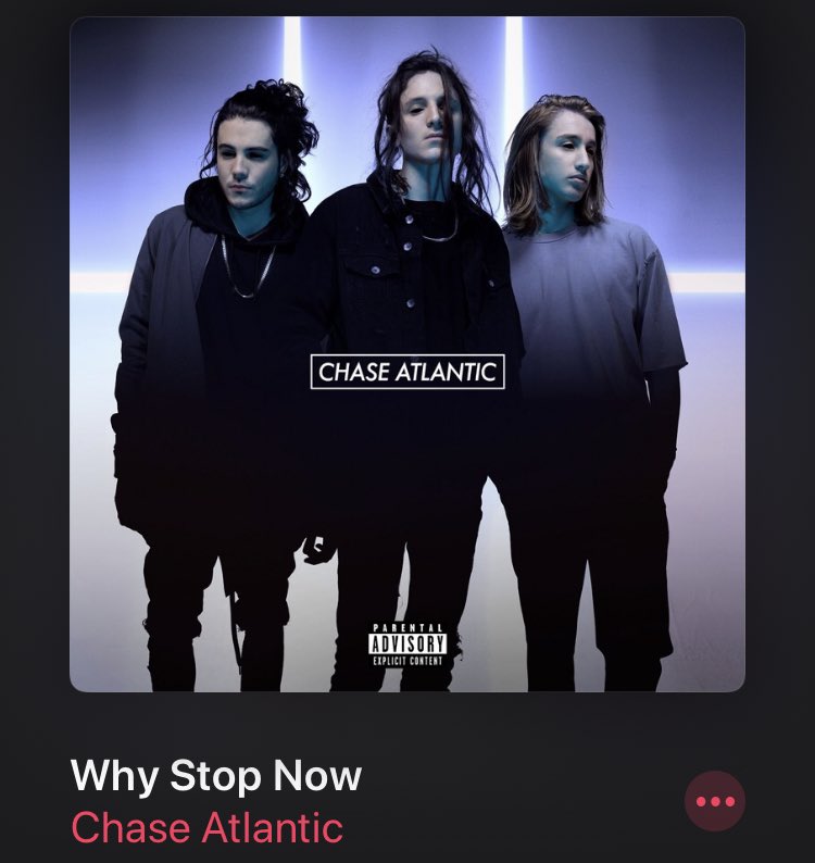 why stop now