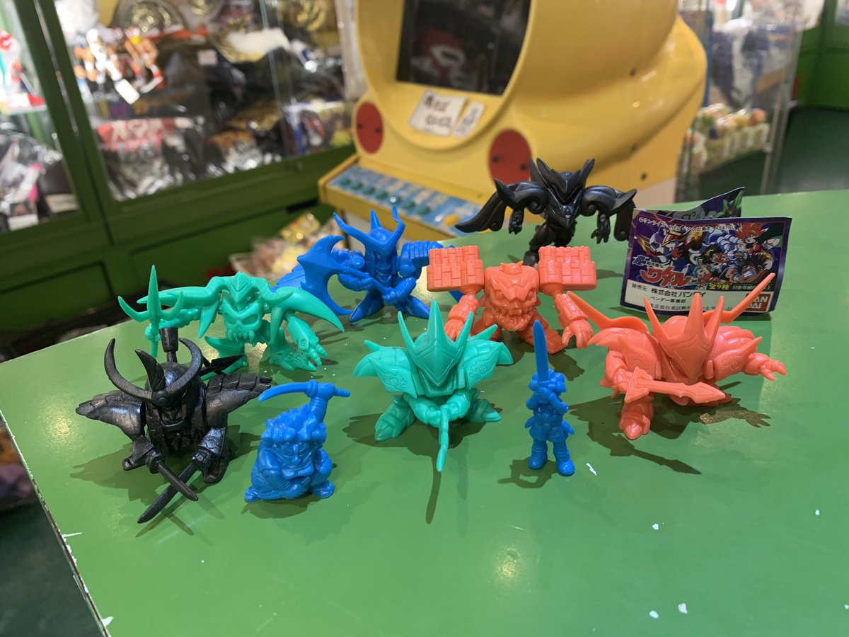 超魔神英雄伝ワタル 消しゴム パート1 セットも投下するぜ☆分割パーツ 