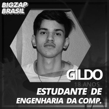bigzapbr's tweet photo. Nessa reta final, quem sai do nosso #BZB20 é você Gildo, com 57% dos votos Gildo abandona a disputa pela tão sonhada cesta básica e os 20 reais. Obrigada pela sua participação! https://t.co/QdjsATQWak